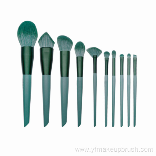 wholesale price wooden handle cosmetic makeup brush set